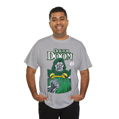 Doctor Doom T-Shirt - John Byrne Art - Fantastic Four Foe - 2026 Avengers Doomsday Movie - Marvel Comics