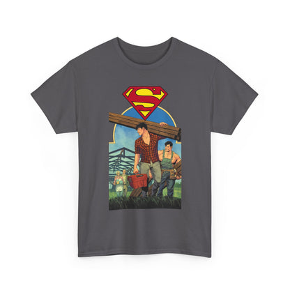 Superman: Son of Kal-El T-Shirt - Travis Moore Art - #17 Variant Cover - Clark and Jon Kent - Super Thirst Trap - DC Comics