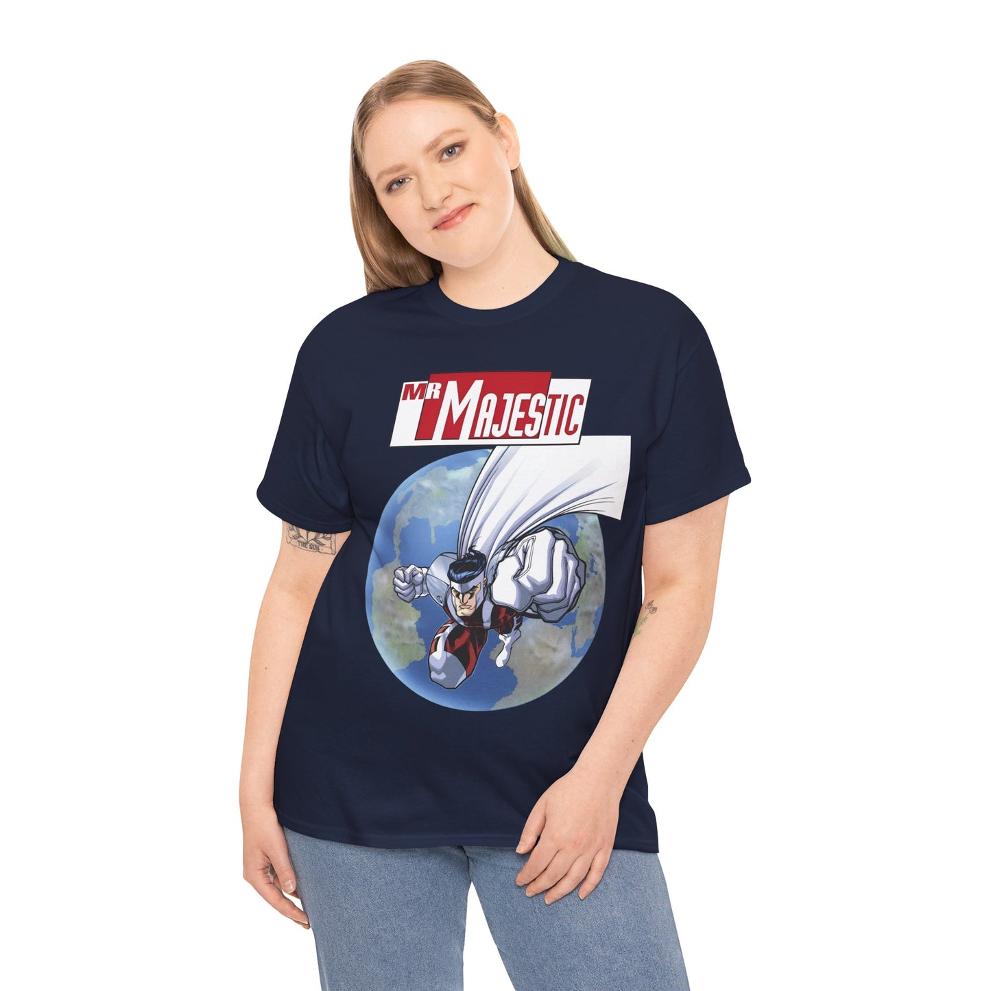 Mr. Majestic T-Shirt - Ed McGuiness Variant Cover Art - DC/Wildstorm Comics