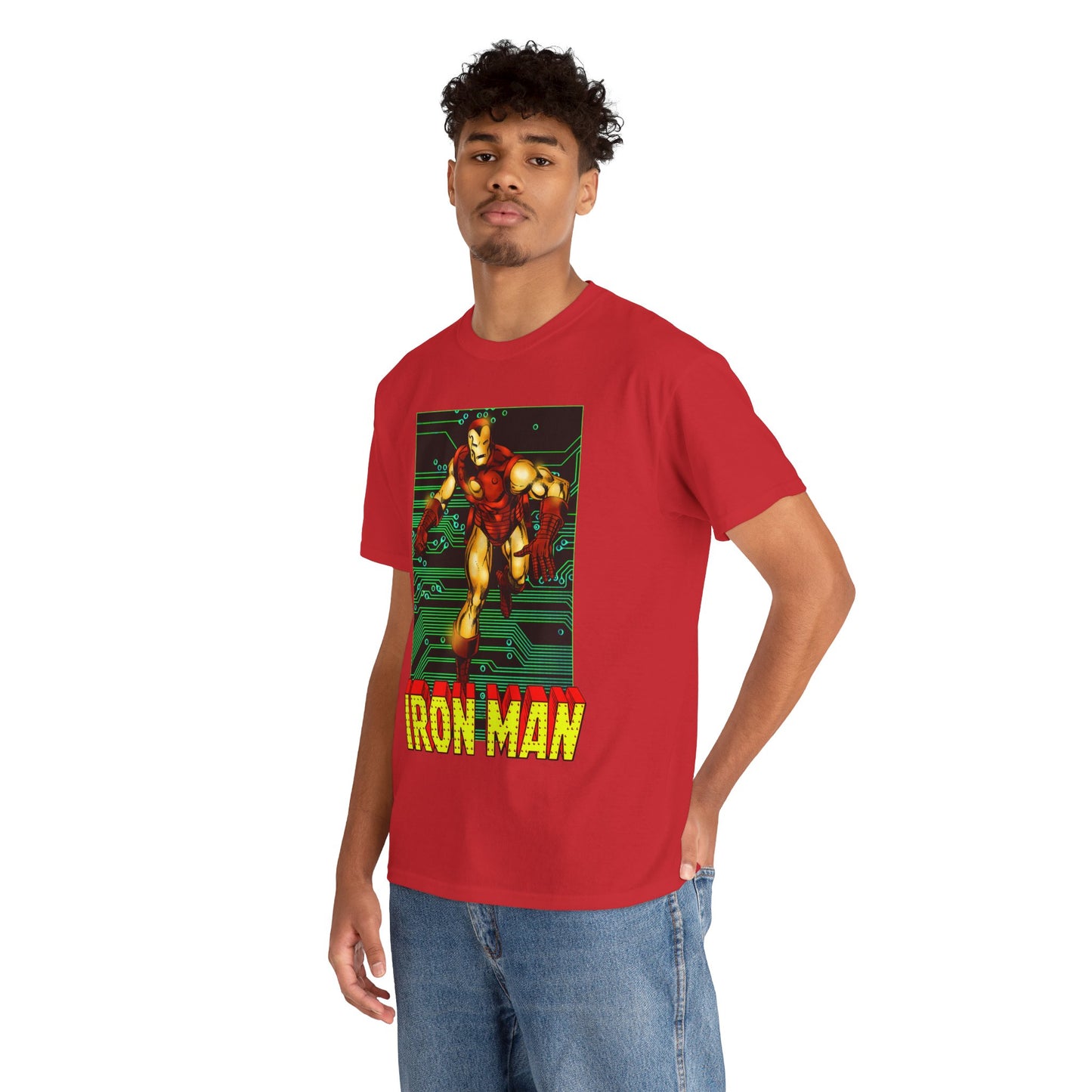 Iron Man T-Shirt - John Byrne Art - Tony Stark, Stark Industries - Avengers Member & Leader - Marvel Comics Armored Hero
