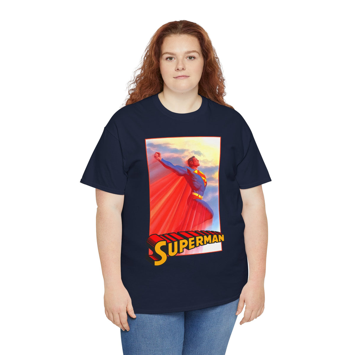 Superman T-Shirt - Alex Ross Art - Man of Steel - DC Comics