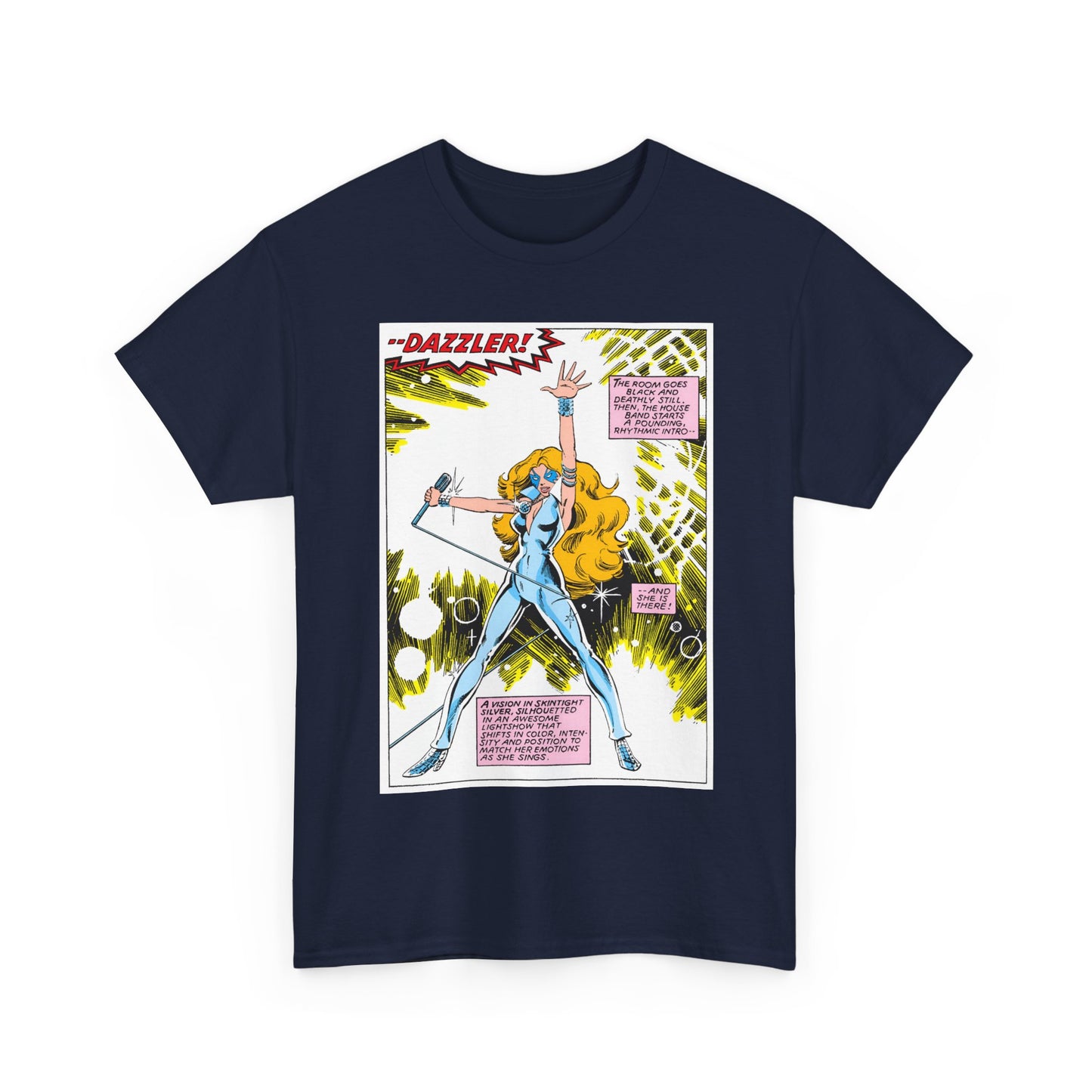 Dazzler T-Shirt - John Byrne Art - Uncanny X-Men #130, Dazzler's First Appearance - Alison Blaire - Marvel Comics