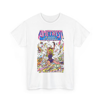 Amethyst Princess of Gemworld T-Shirt - George Perez Art - Lord Topaz, Dark Opal, Granch, Citrina - DC Comics