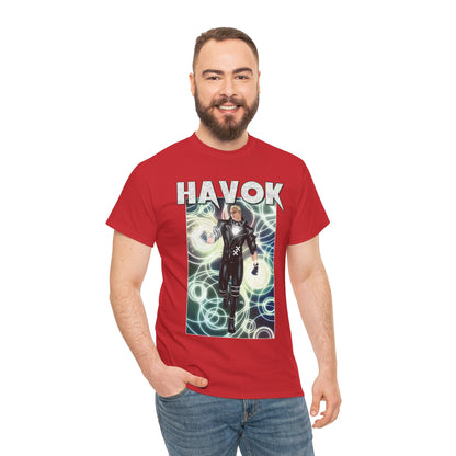 Havok T-Shirt - X-Men, X-Factor Member & Leader - Mutant Hero - Alex Summers, Brother to Scott Summers, Cyclops - Marvel Comics