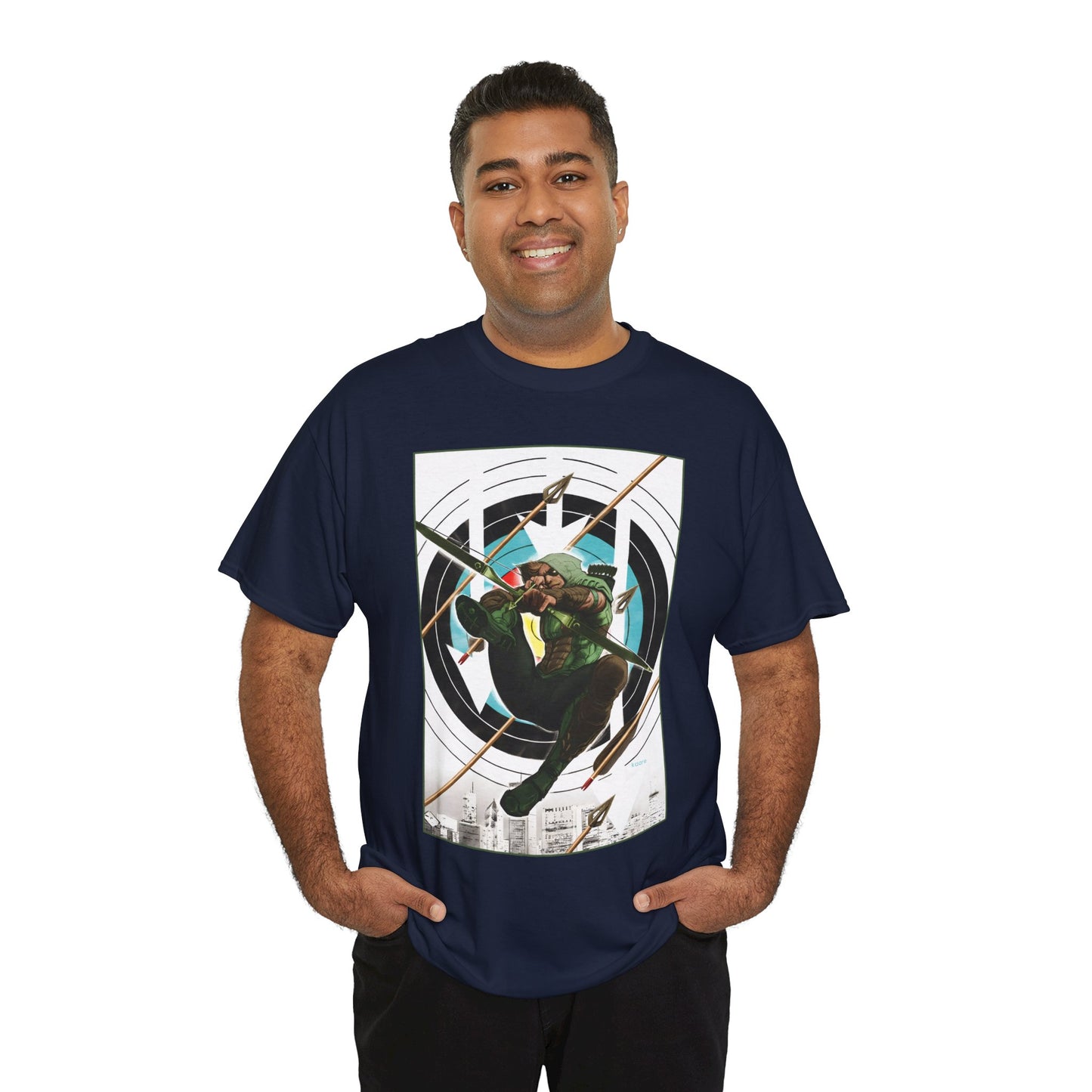 Green Arrow T-Shirt - Kaare Andrews Art - DC Comics
