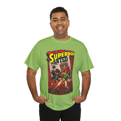 Superboy T-Shirt - Tom Grummett Art - Knockout - DC Comics