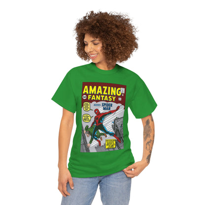 Amazing Fantasy #15 T-Shirt - Steve Ditko Art - 1st Appearance of Spider-Man - 2026 Movie - Marvel Comics