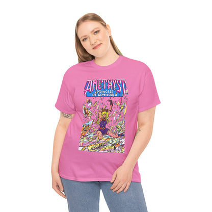 Amethyst Princess of Gemworld T-Shirt - George Perez Art - Lord Topaz, Dark Opal, Granch, Citrina - DC Comics