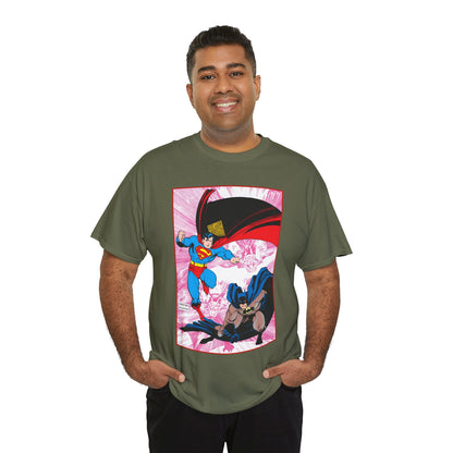 Batman Vs Superman T-Shirt - Arthur Adams Art - Action Comics Annual #1 Cover - DC Comics