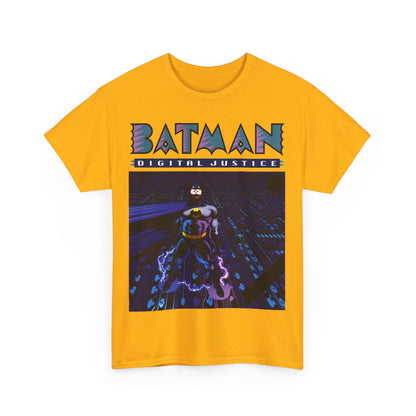 Batman Digital Justice T-Shirt - Pepe Moreno Computer Generated Art - Graphic Novel - Gotham City, Bruce Wayne - DC Comics