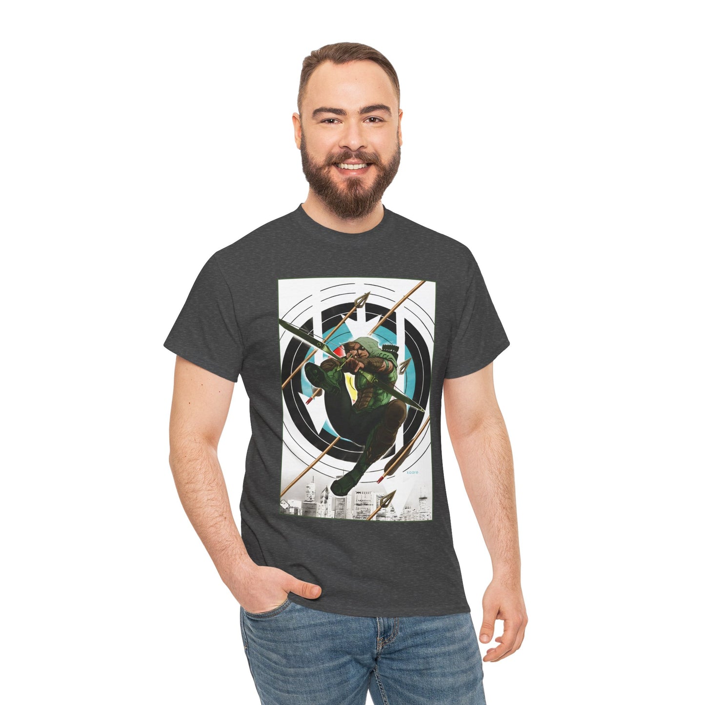 Green Arrow T-Shirt - Kaare Andrews Art - DC Comics