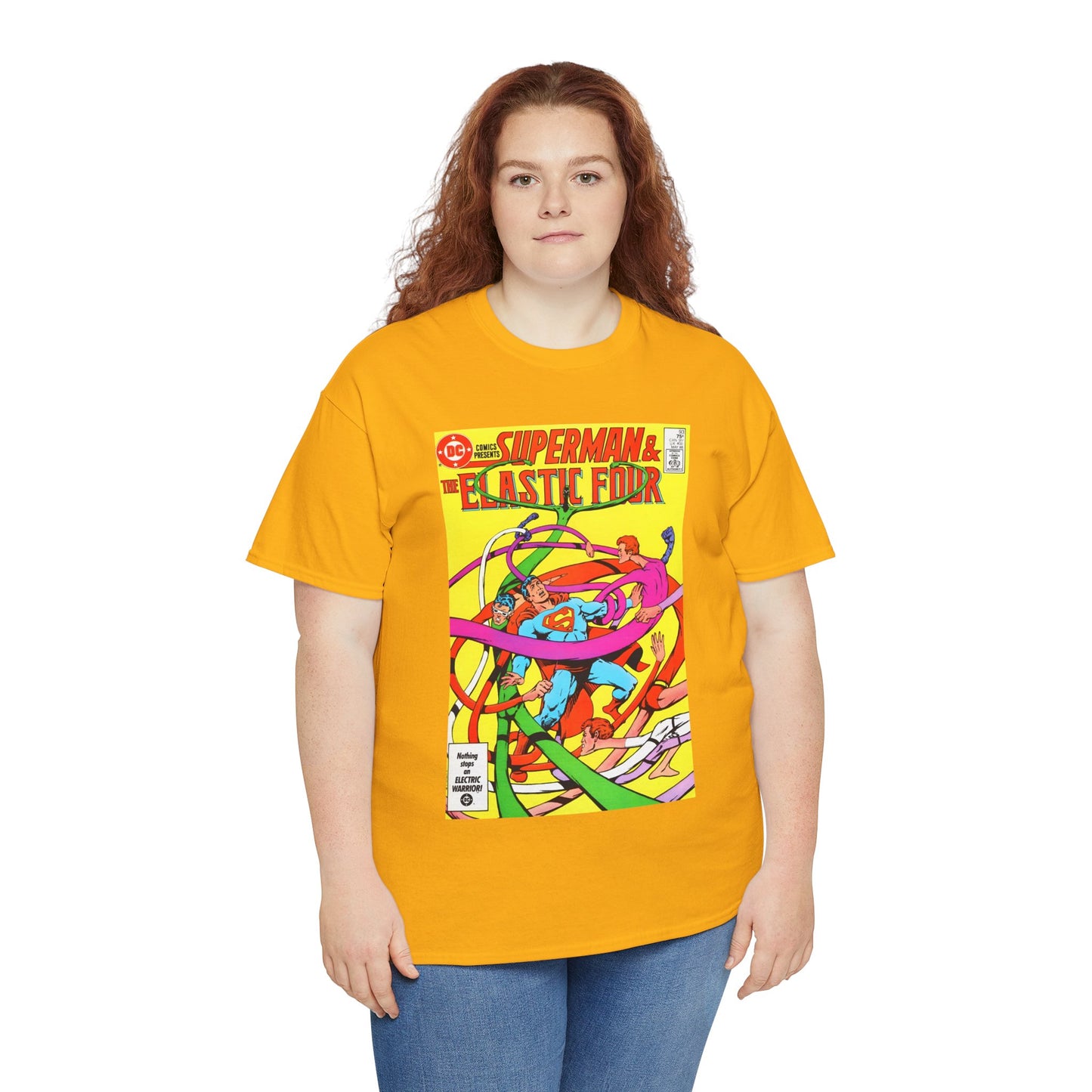 DC Comics Presents #93 T-Shirt - Superman, Plastic Man, Elongated Man, Jimmy Olsen - DC Comics