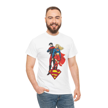 Supergirl & Superboy T-Shirt - Dan Mora Art - DC Comics