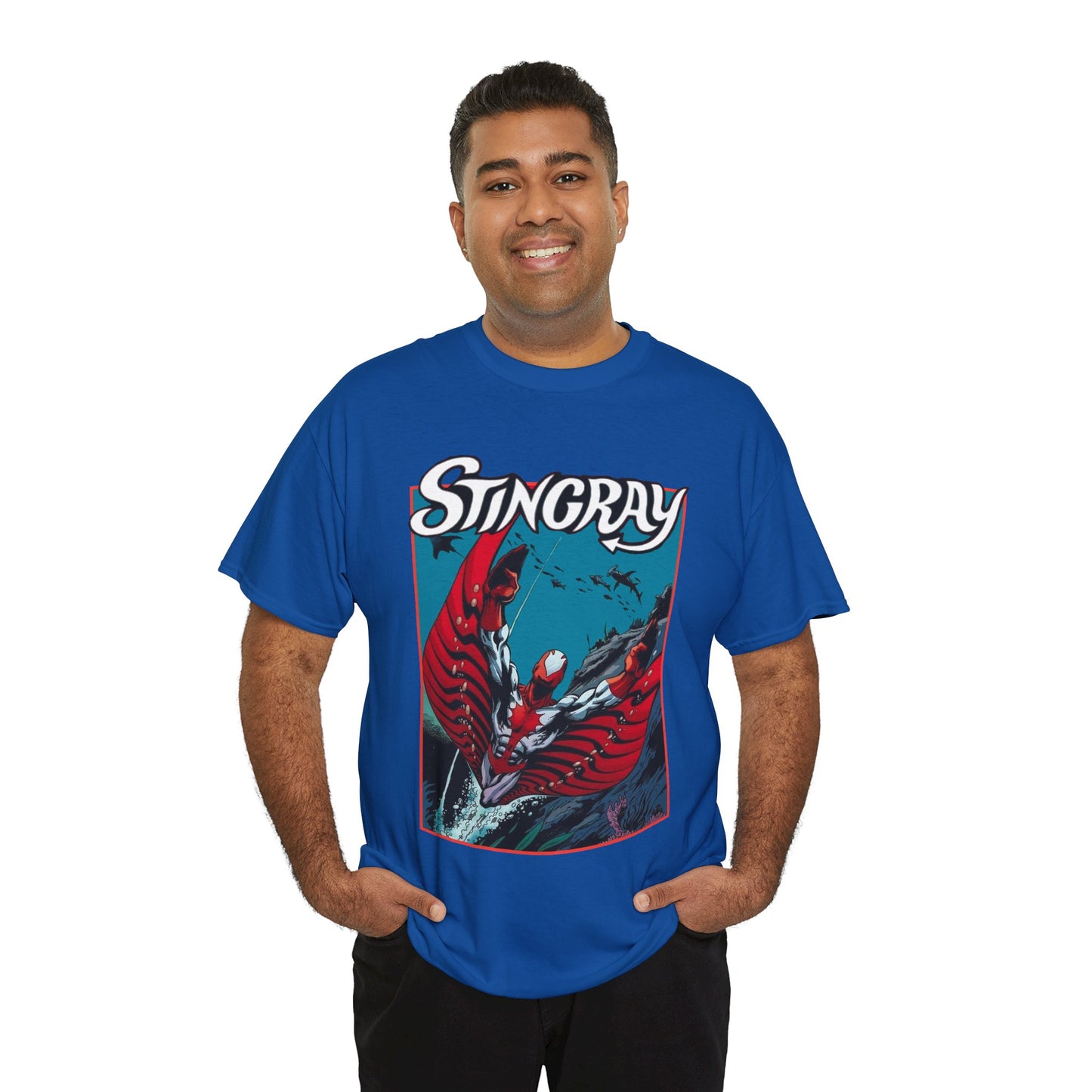 Stingray T-Shirt - Tales to Astonish First Appearance - Walter Newell - Avengers Member - Marvel Comics - Engineer, Oceanographer - Hydro-Base