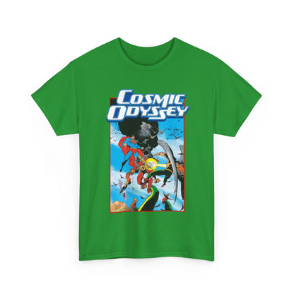 Cosmic Odyssey T-Shirt - Mike Mignola Art - Superman, Orion - DC Comics