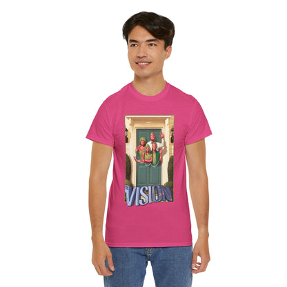 Vision T-Shirt - Mike Del Mundo Art - Avengers Member - The Visions Family - Tom King Story - Future MCU Series - Marvel Comics