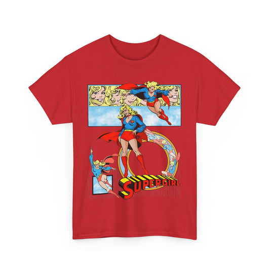 Supergirl T-Shirt - Krypton, Superman, Kara, Kandor - DC Comics - 1980s Art - Style Guide - Superman's Cousin