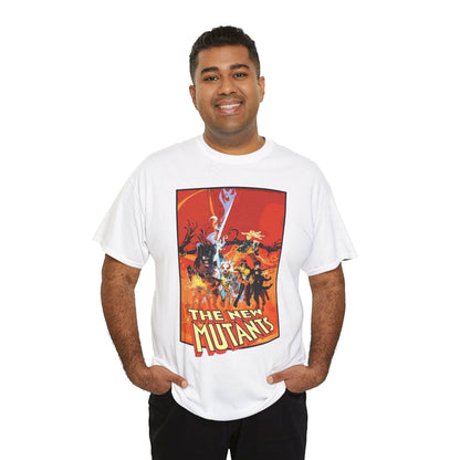 New Mutants T-Shirt - Bill Sienkiewicz Art - Marvel Comics - Magik, Warlock, Cannonball, Wolsbane, Sunspot