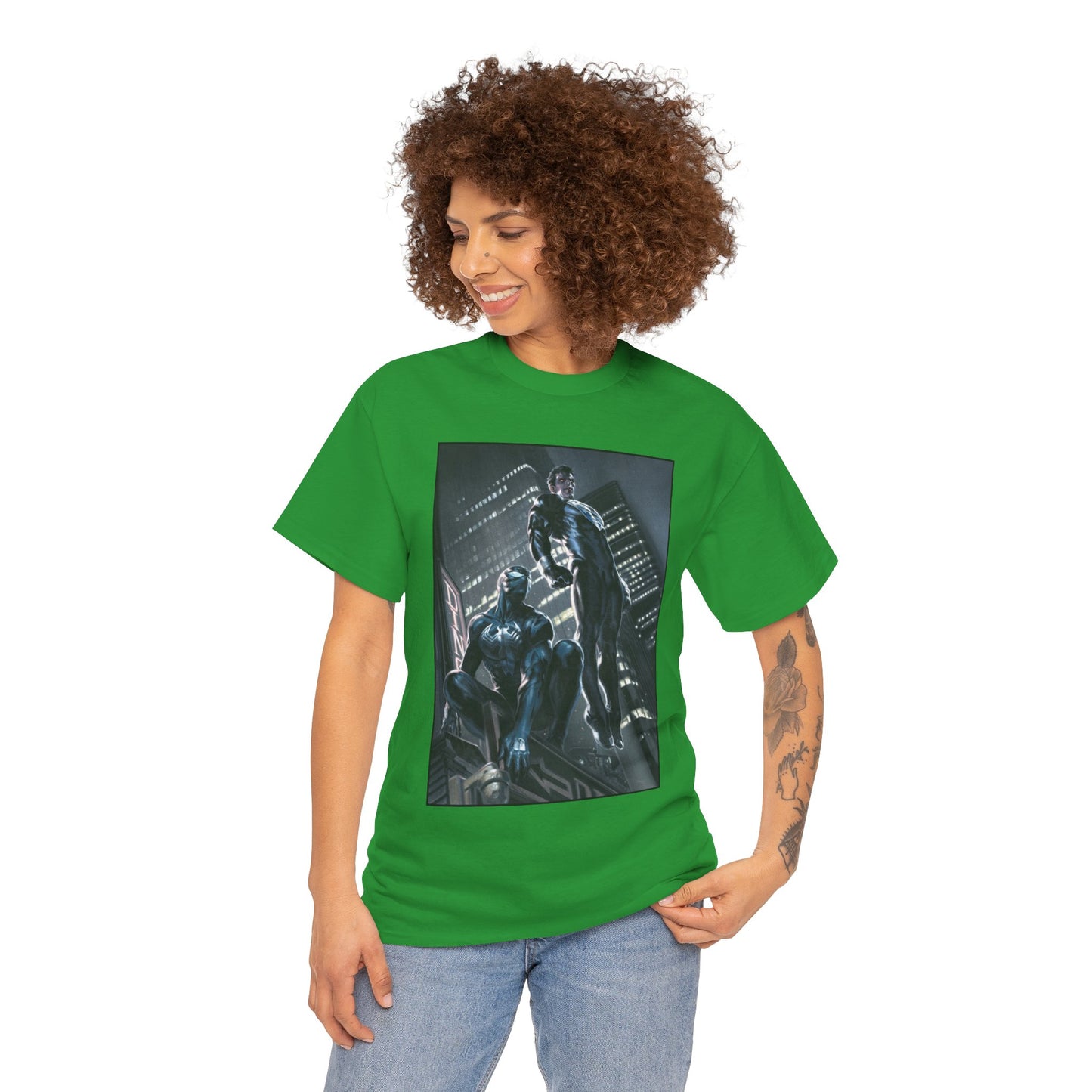 Superman/Amazing Spider-Man T-Shirt - Gabriele Dell'Otto Variant Art - DC/Marvel Comics