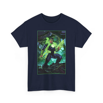 Jon Stewart T-Shirt - Ken Lashley Art - Green Lantern War Journal Cover Art - DC Comics