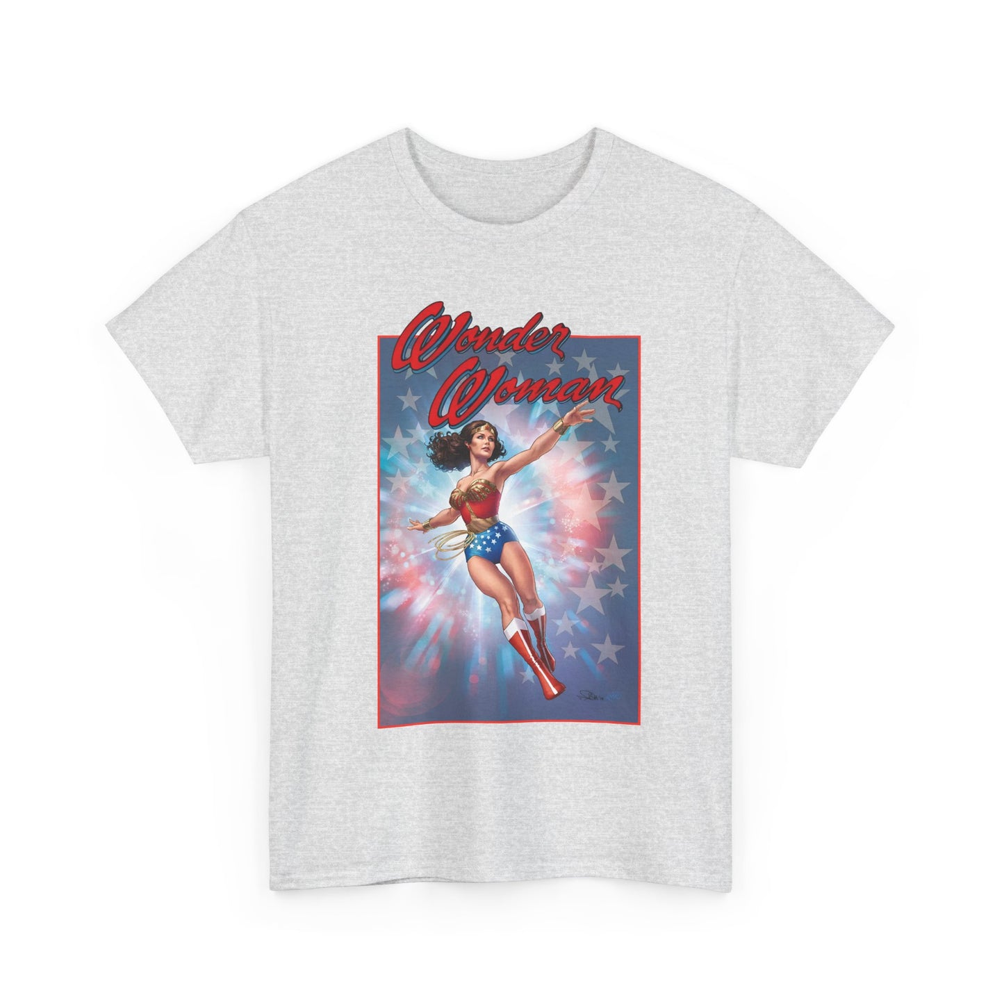 Wonder Woman '77 T-Shirt - Nicola Scott Art - Comic Book Based on the 1970s TV Series with Lynda Carter - DC Comics