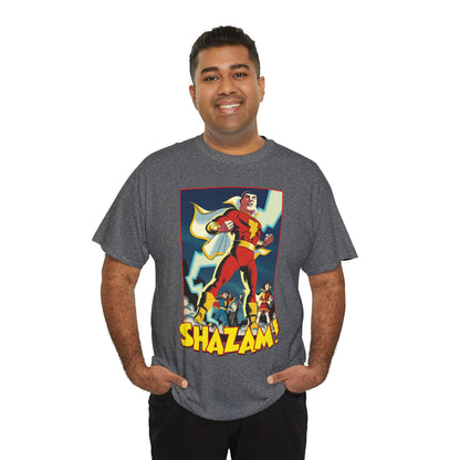 Shazam T-Shirt - Michael Cho Art - Marvel Family - Mary Marvel, Captain Marvel Jr - DC Comics