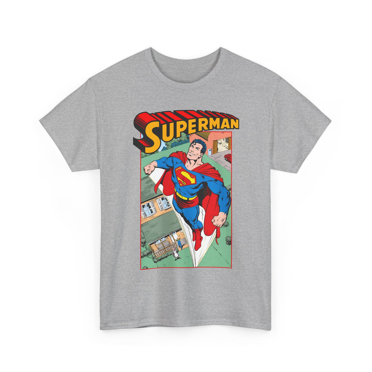 Superman T-Shirt - John Byrne Art - Man of Steel, Smallville - DC Comics