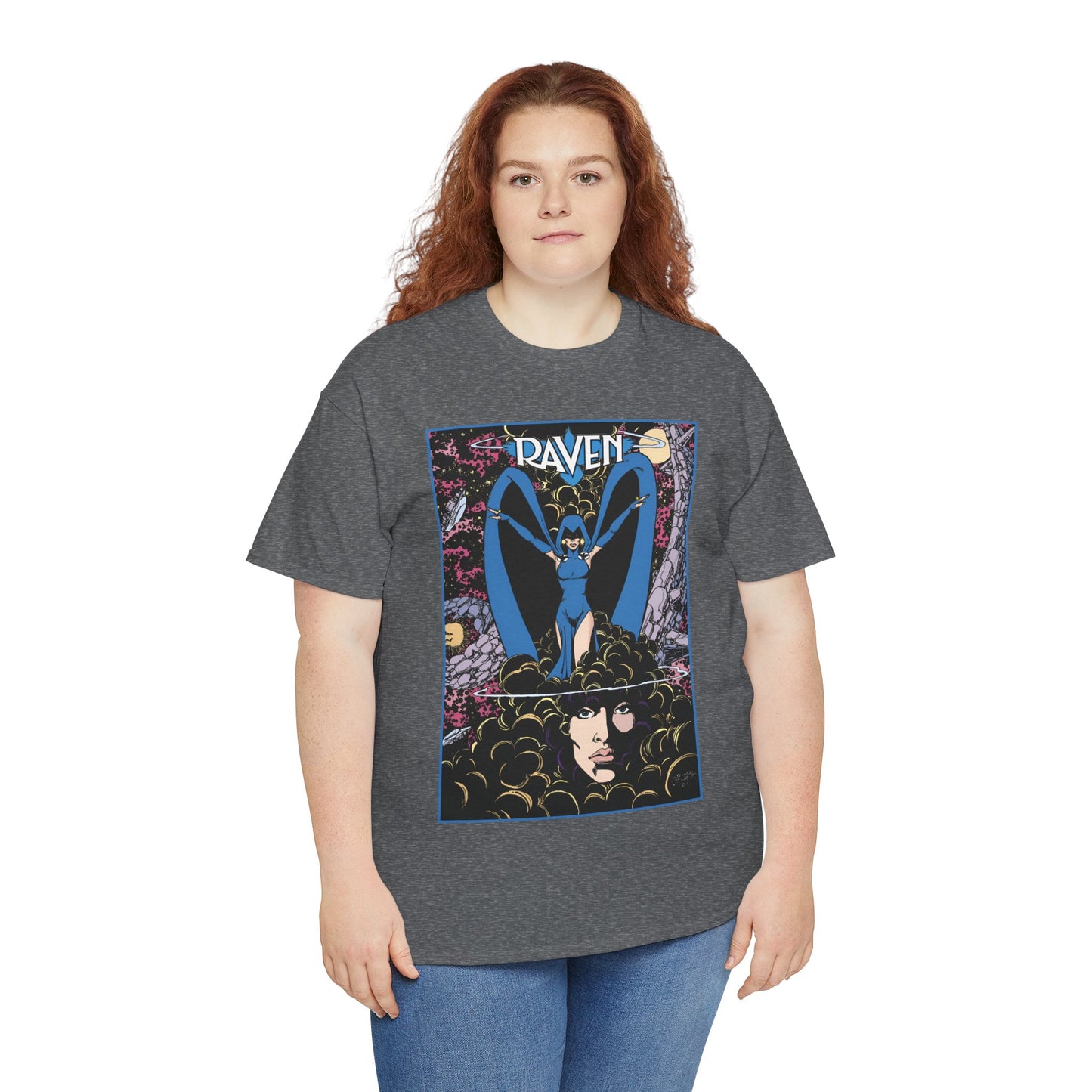 Raven T-Shirt - New Teen Titans - George Perez Art - Trigon, Azarath - DC Comics