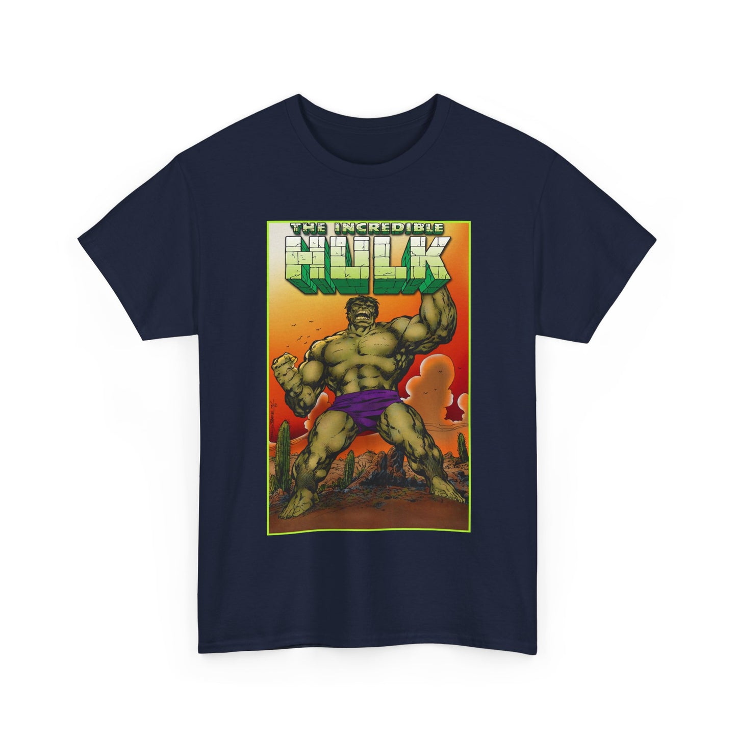 Incredible Hulk T-Shirt - John Byrne Art - Bruce Banner - Marvel Comics
