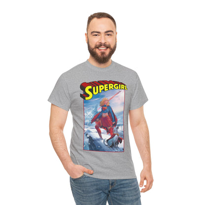 Supergirl & Krypto T-Shirt - Lucas Meyer Art - New 2026 Movie with Milly Alcock - DC Comics