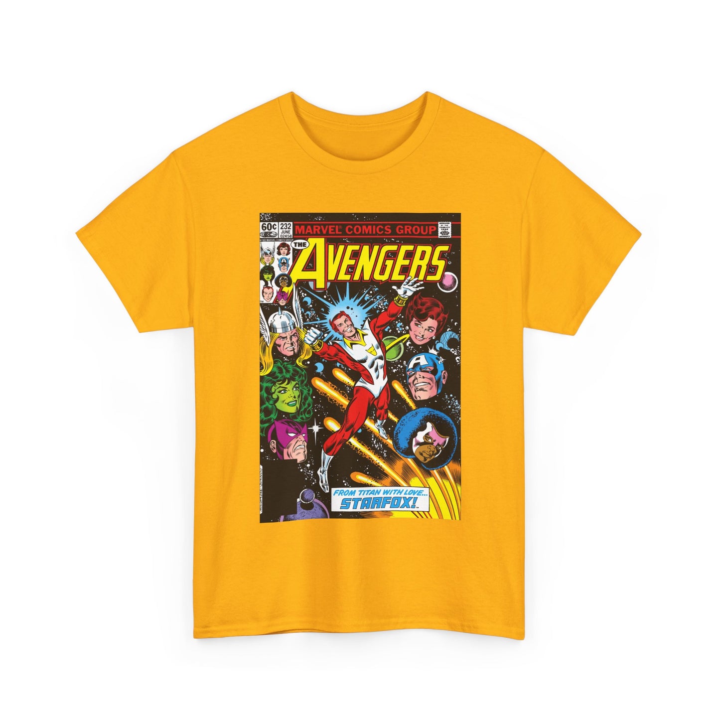 Avengers #232 T-Shirt - Starfox Appearance - Marvel Comics