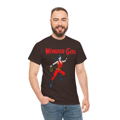 Wonder Girl T-Shirt - George Perez Art - New Teen Titans Member/Leader - Donna Troy, Sister of Wonder Woman - Troia - DC Comics
