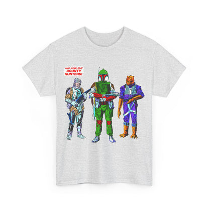 Boba Fett, Bossk, Dengar T-Shirt - Star Wars Bounty Hunters from Empire Strikes Back - Marvel Comics 1980s Art - Alternate Colors