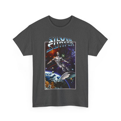 Silver Surfer T-Shirt - Amazing Joe Jusko Art - Marvel Comics Character - Former Herald of Galactus - Fantastic Four Connection - Norrin Radd