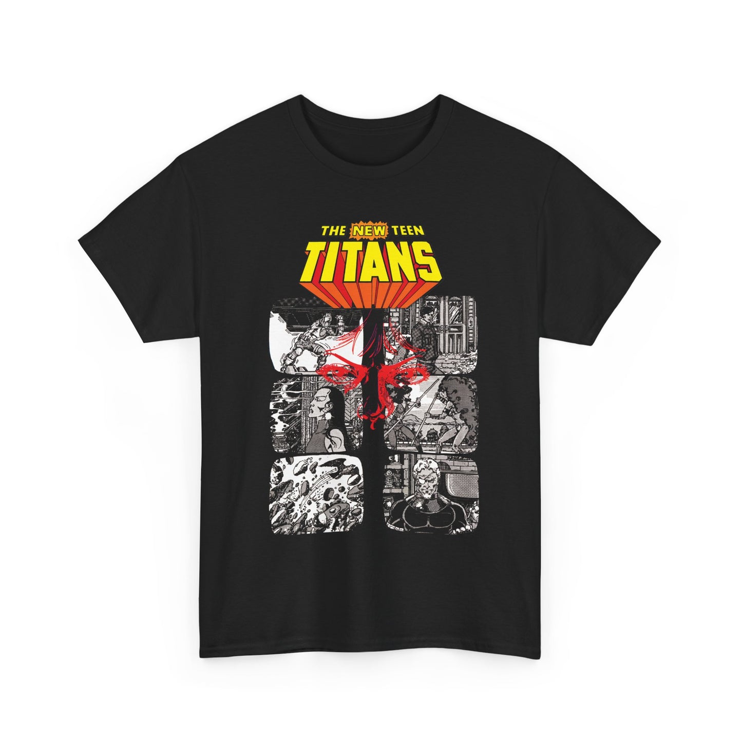 New Teen Titans T-Shirt - George Perez Art - Judas Contract - Eyes of Tara Markov - Tales of the Teen Titans #42 Cover Art - DC Comics