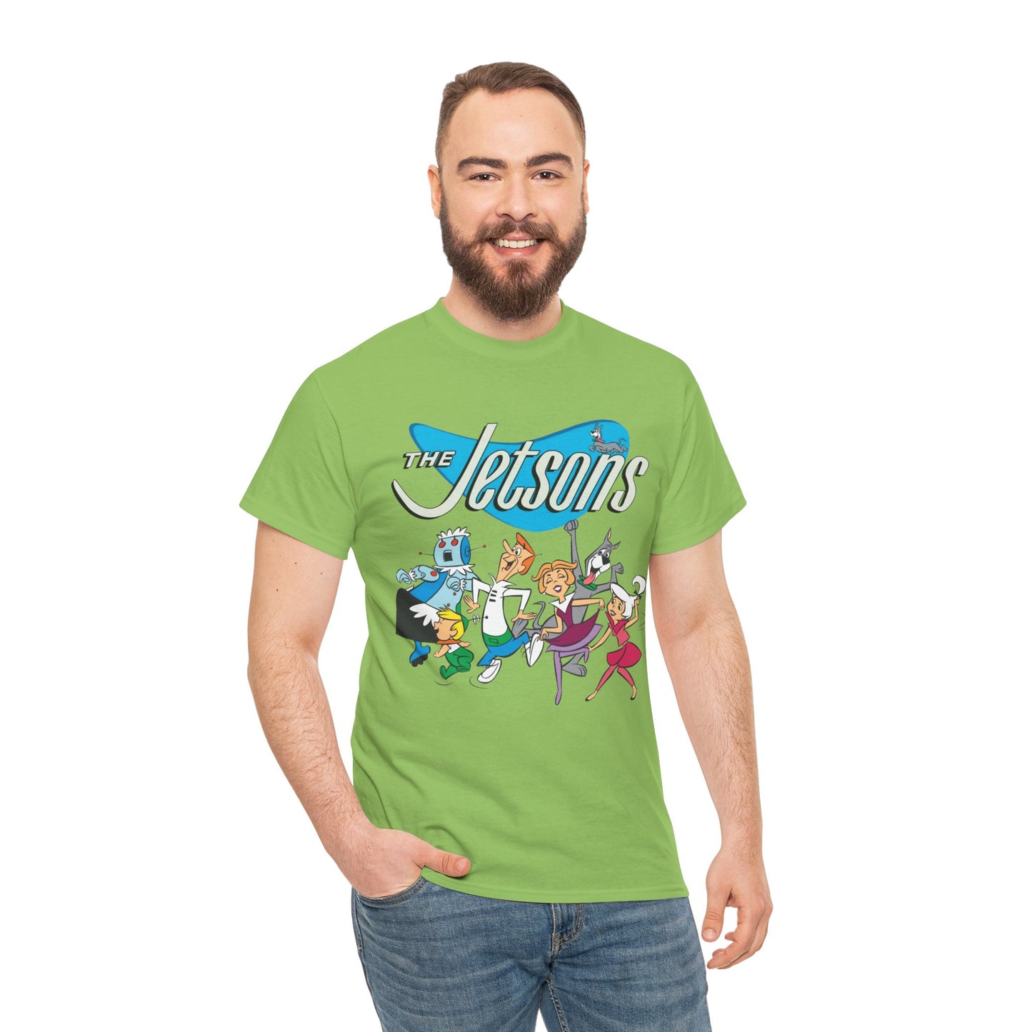 Jetsons T-Shirt - Hanna-Barbera Retro Cartoon - George, Jane, Judy, Astro, Rosie - Futuristic Animated Classic
