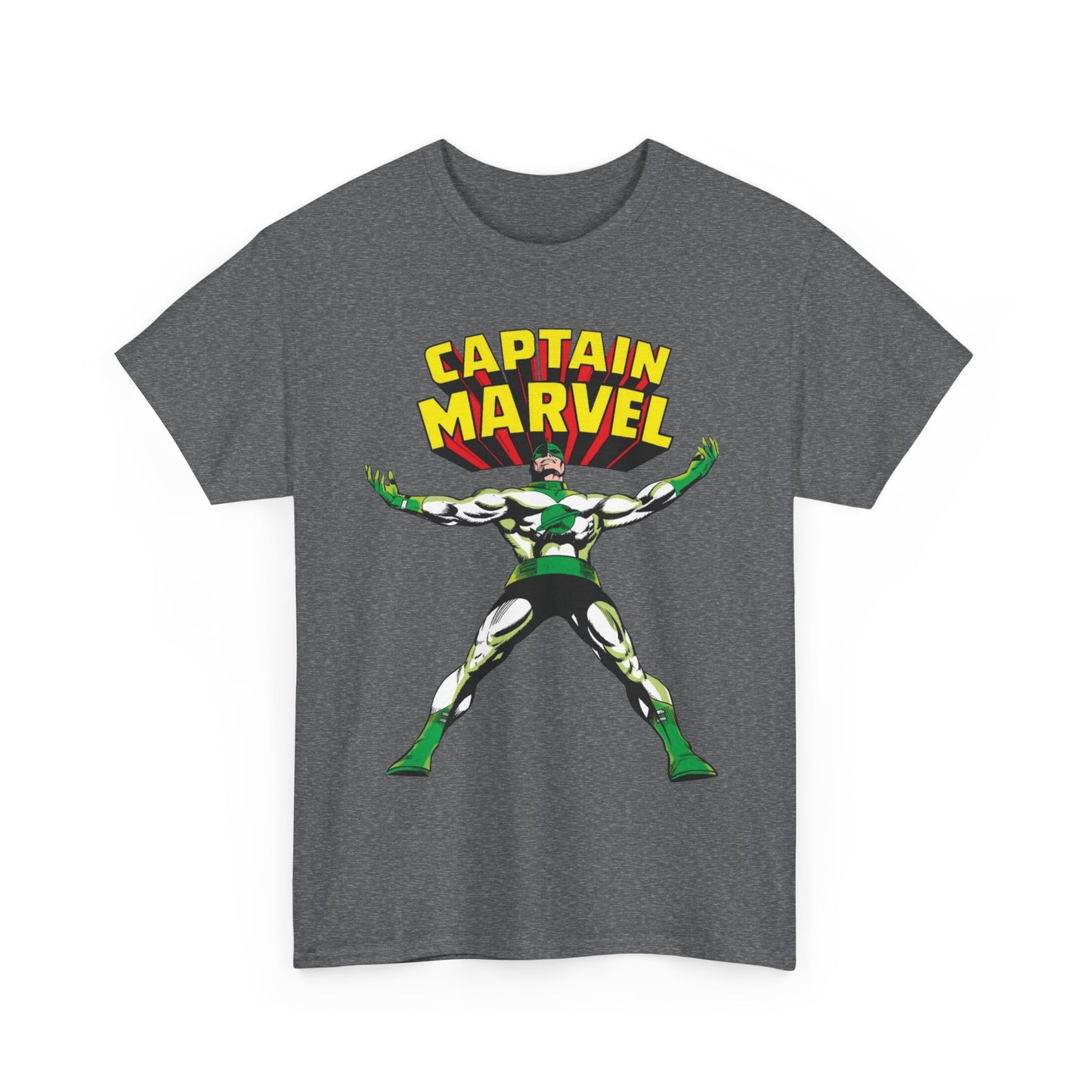 Captain Marvel T-Shirt - Gene Colan Art - #1 Cover Art, 1968 - Marvel Comics