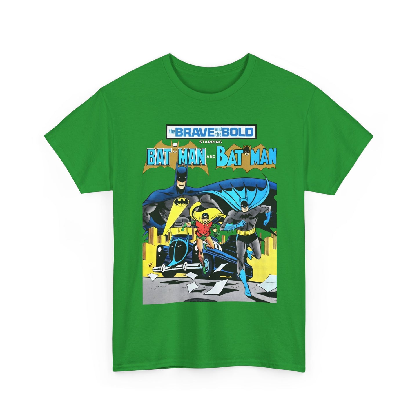 Brave & Bold #200 T-Shirt - Jim Aparo Art - Golden Age & Bronze Age Batman Team-Up - DC Comics