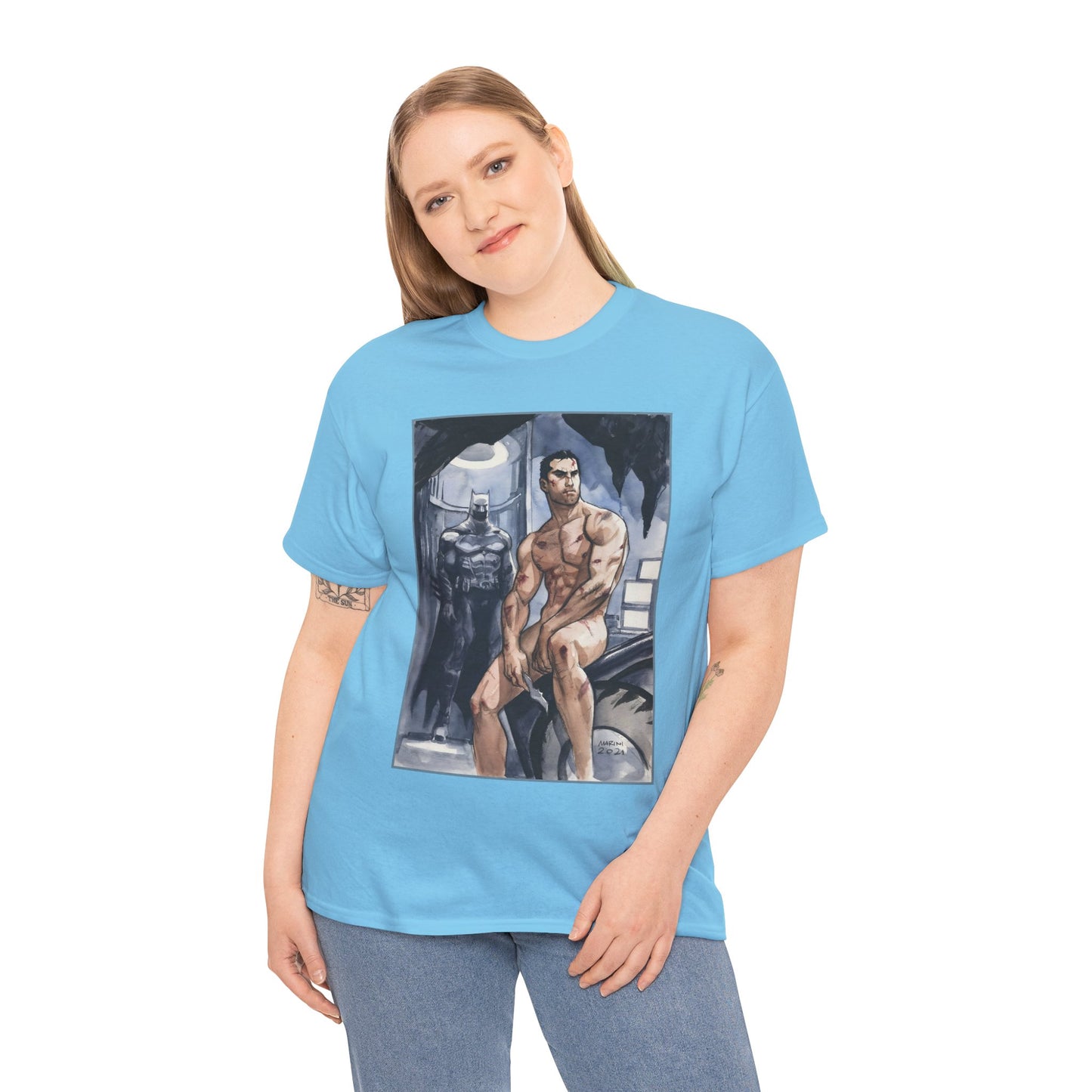 Batman in the Buff T-Shirt - DC Comics