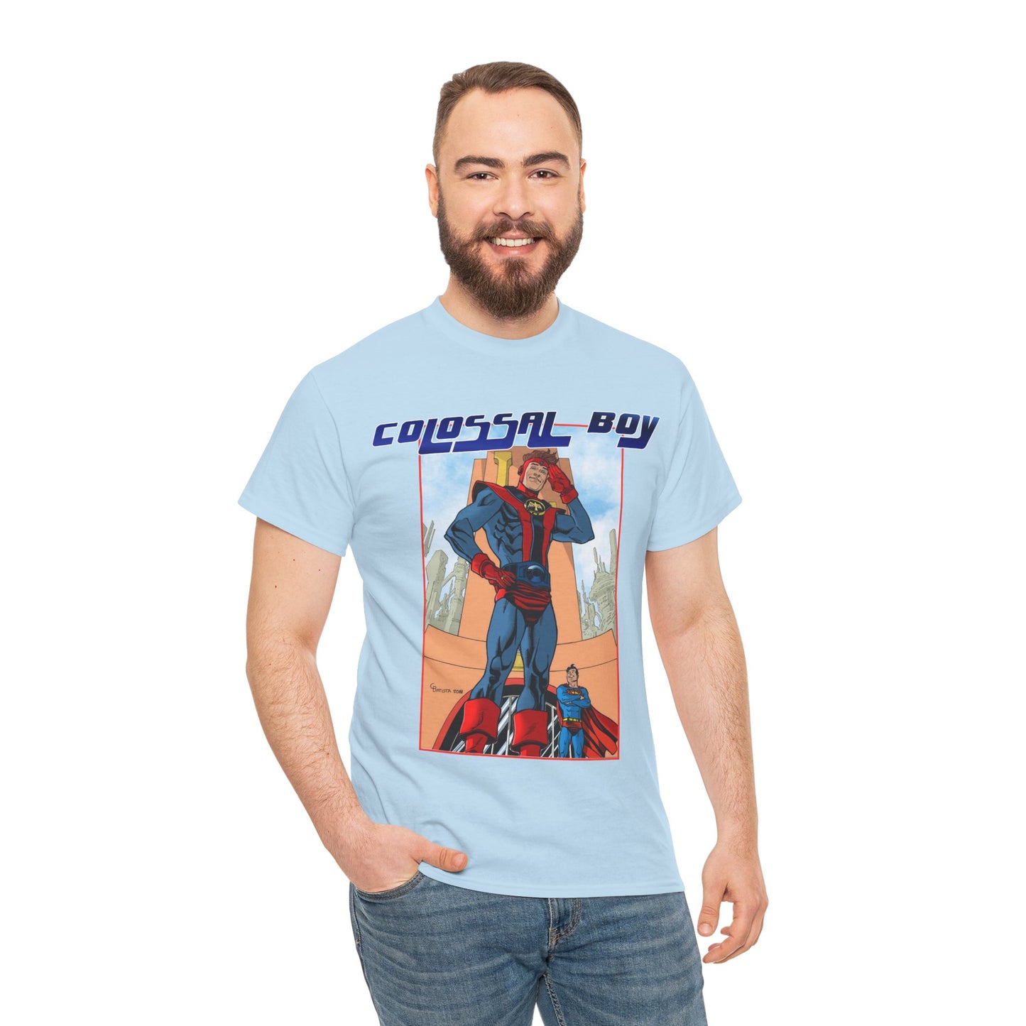 Colossal Boy T-Shirt - Chris Batista Art - DC Comics