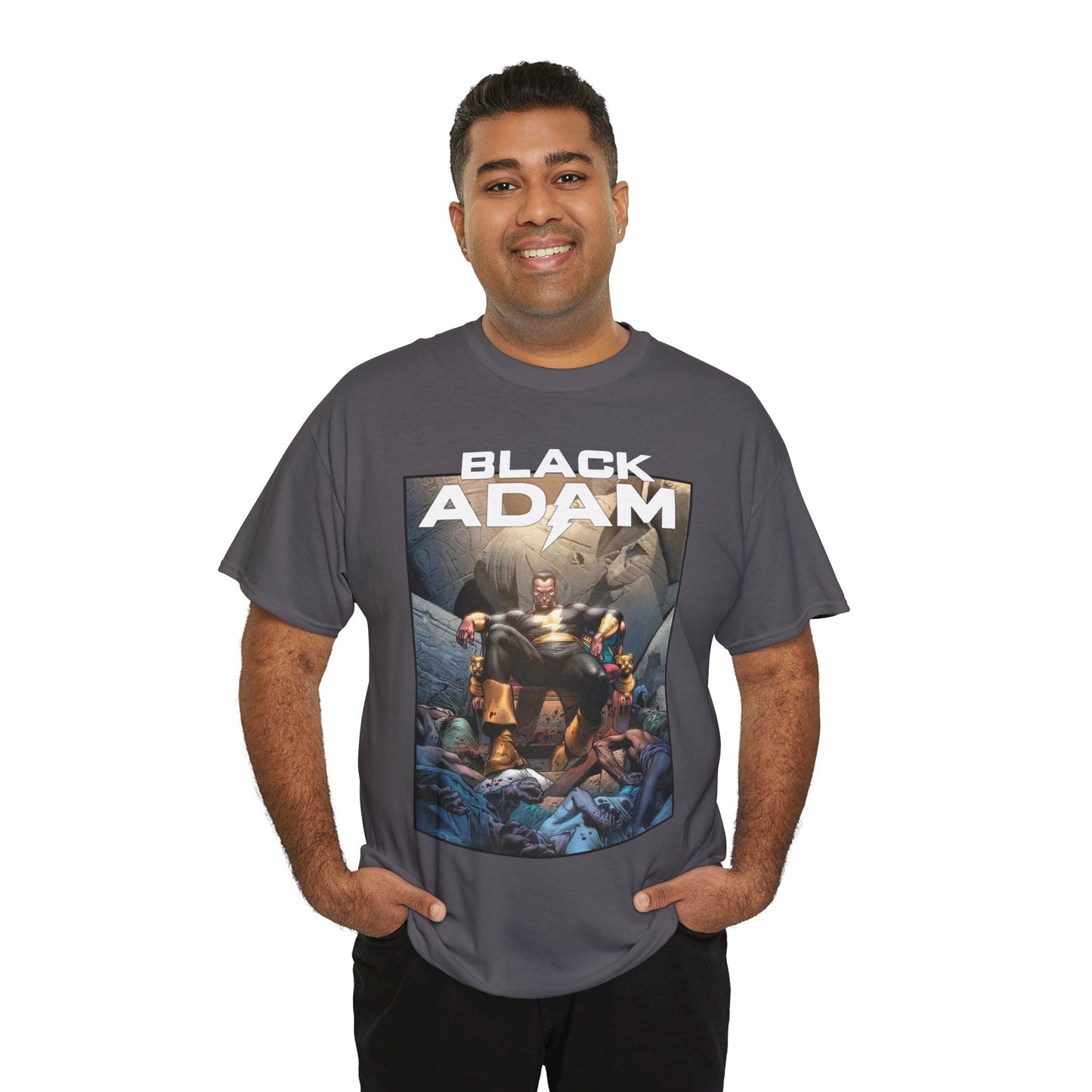 Black Adam T-Shirt - J.G. Jones Art - 52 Cover Art - Shazam Family Foe - DC Comics