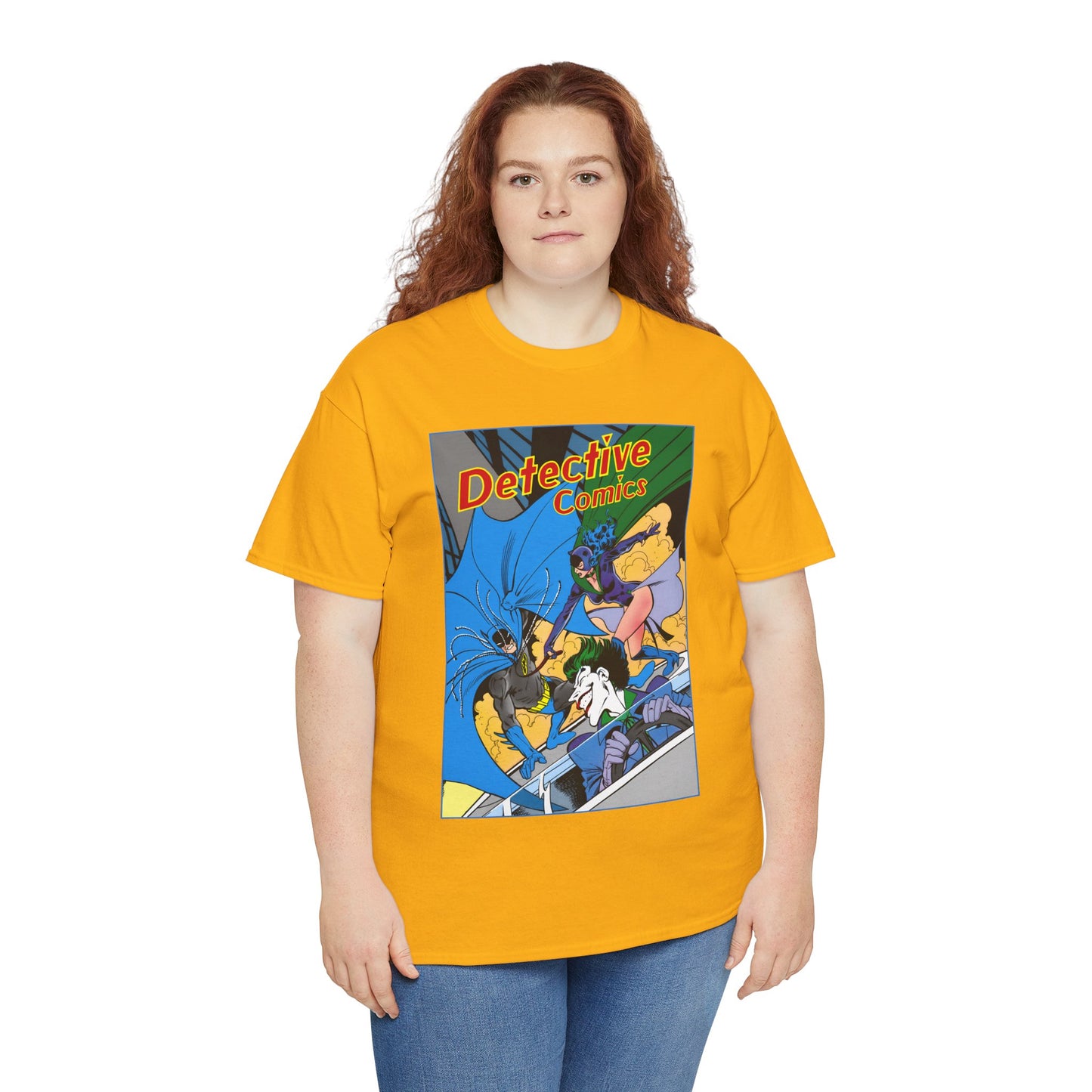 Detective Comics #570 T-Shirt - Alan Davis Art - Batman, Catwoman & Joker - DC Comics