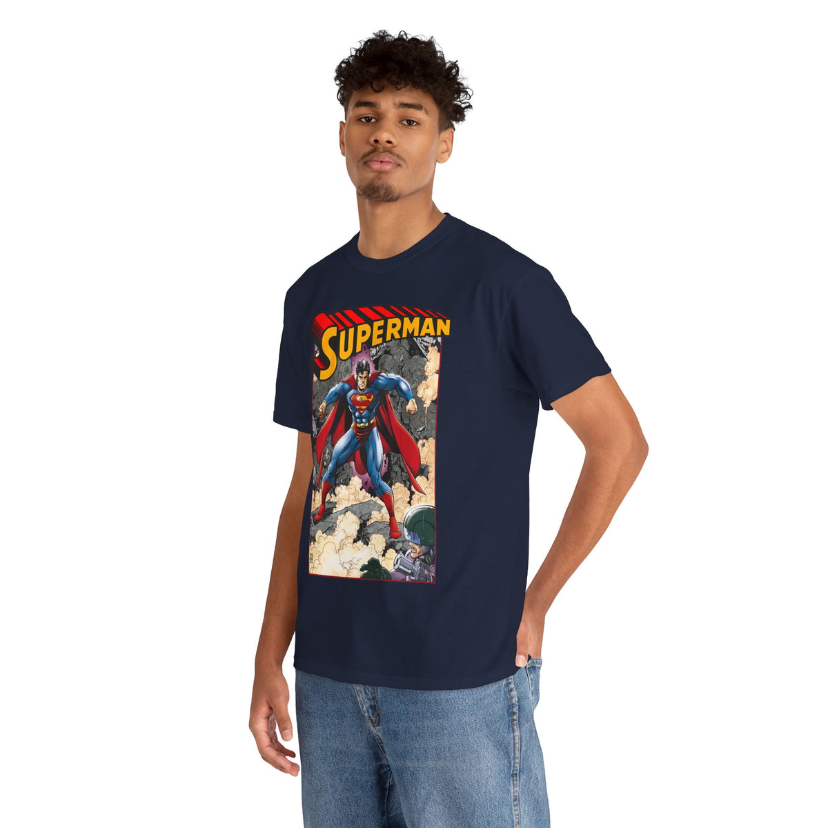 Superman T-Shirt - Tom Grummett Art - DC Comics