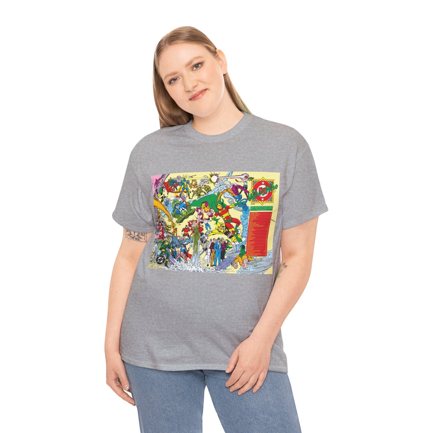Who's Who in the DC Universe T-Shirt - George Perez Art - Mr. Miracle, Metamorpho - #15 Cover Art - DC Comics