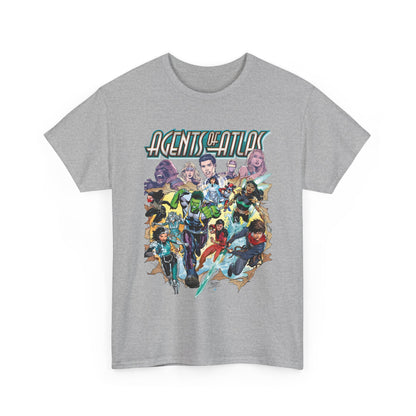Agents of Atlas T-Shirt - Shang-Chi, Silk, Aero, Luna Snow - Marvel Comics
