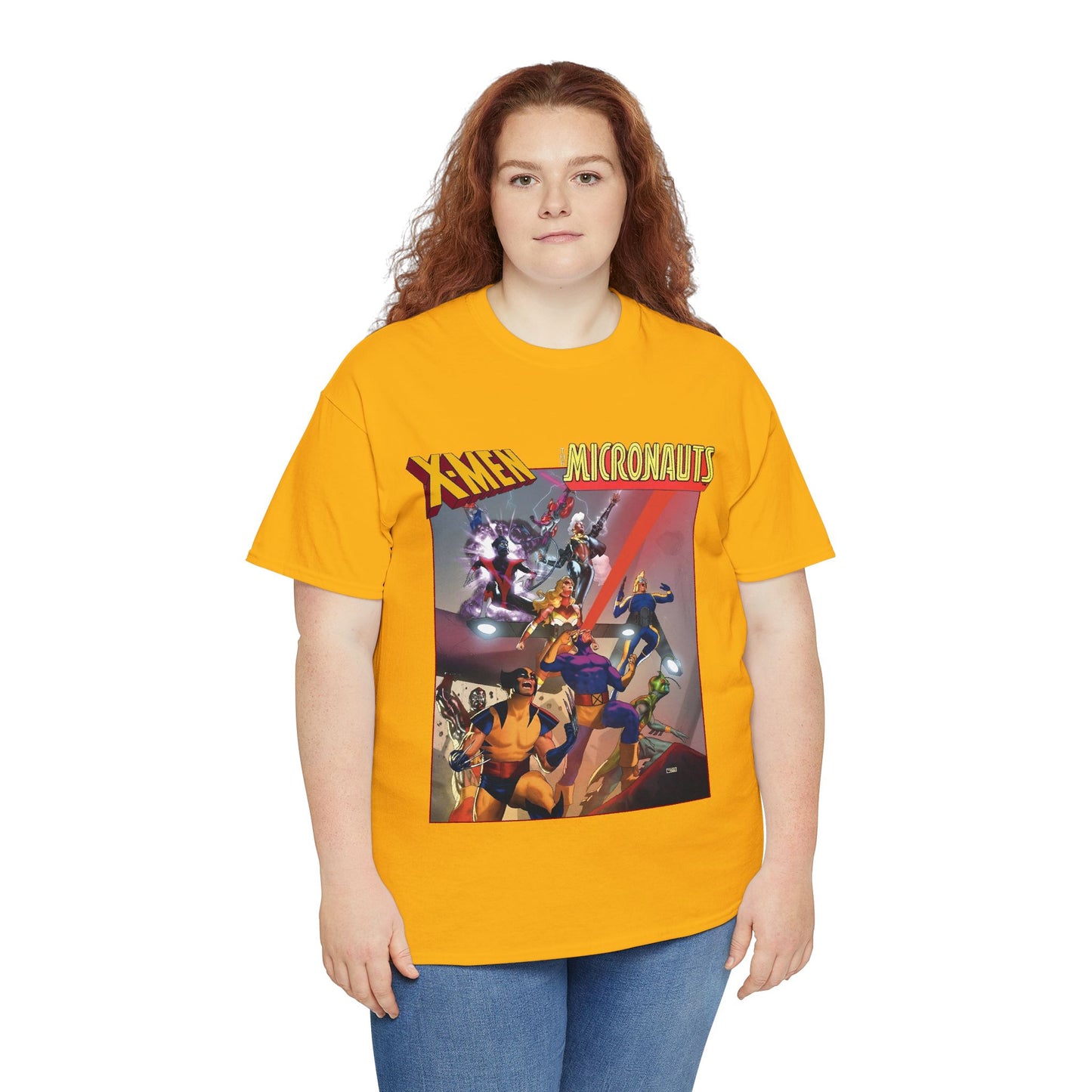 Uncanny X-Men/Micronauts T-Shirt - Taurin Clarke Art - Marvel Comics