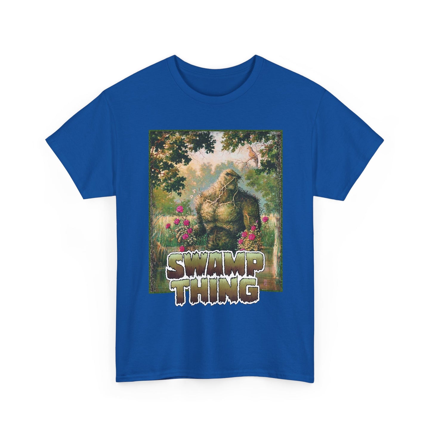Swamp Thing T-Shirt - Michael Zulli Art From the 1993 Poster - Alec Holland, Parliament of Trees - DC Comics, Vertigo Comics