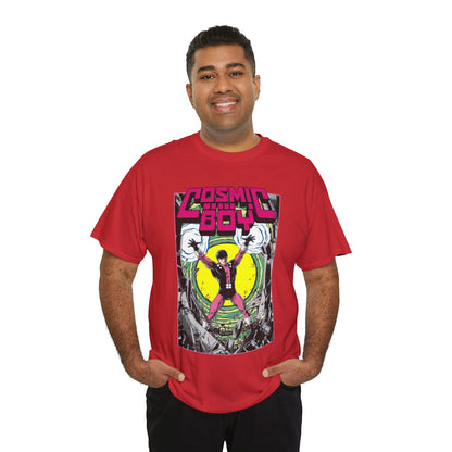 Cosmic Boy T-Shirt - Steve Lightle Art - Legion of Super-Heroes Founding Member - DC Comics