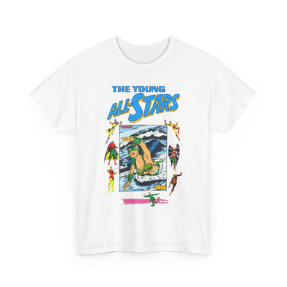 Young All-Stars T-Shirt - Brian Murray Art - Tsunami, Johnny Thunder, Sandman, Green Lantern - DC Comics
