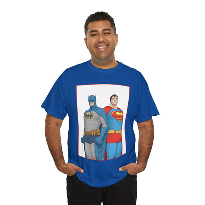 Superman & Batman T-Shirt - Frank Quitely Art - World's Finest Variant Cover Art - DC Comics